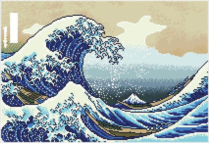 Immagine prodotto Diamond Dotz La grande onda al largo di Kanagawa