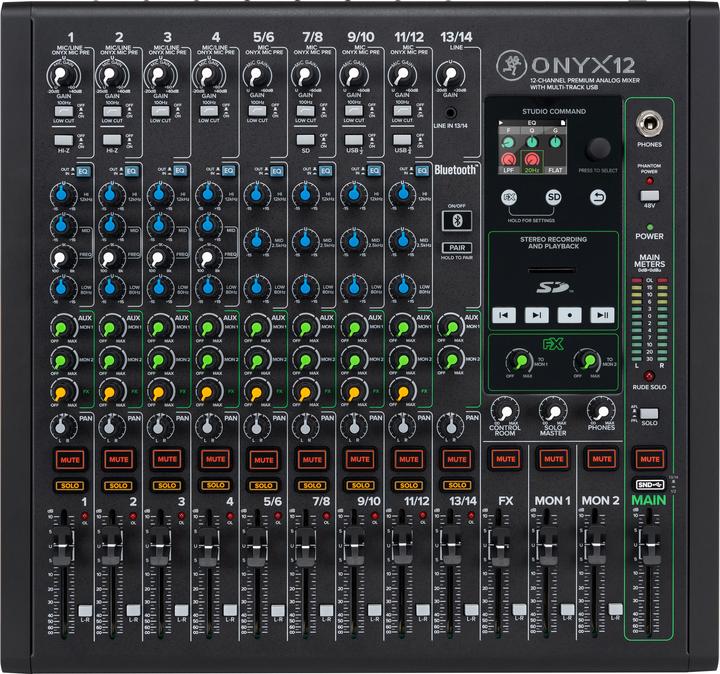 Actual product image Mackie Onyx12 (Studio- and Livemixer)