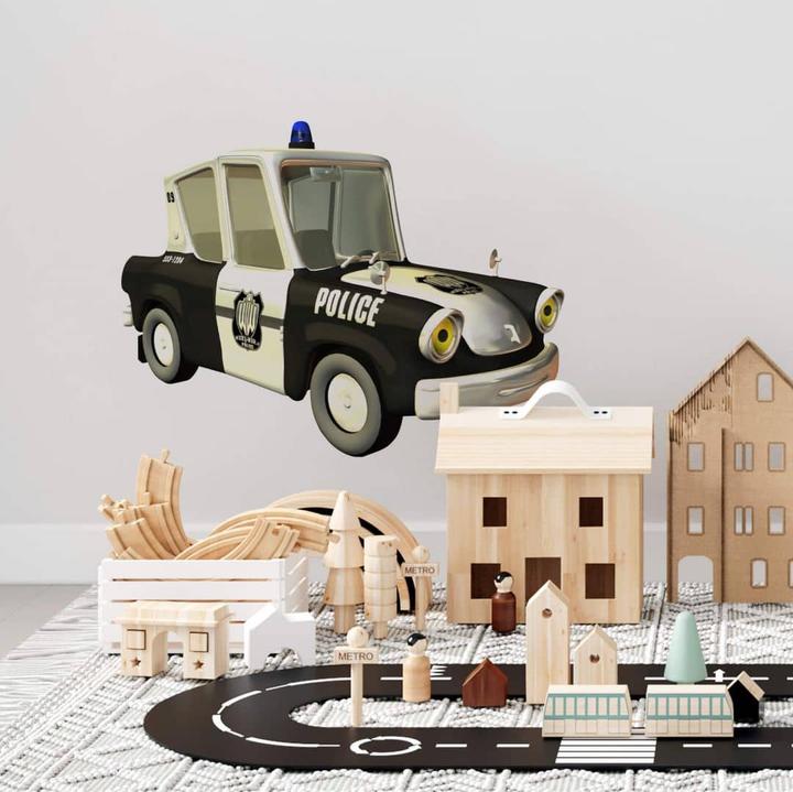 Produktbild Trenddeko Polizeiauto (23 x 18 cm)