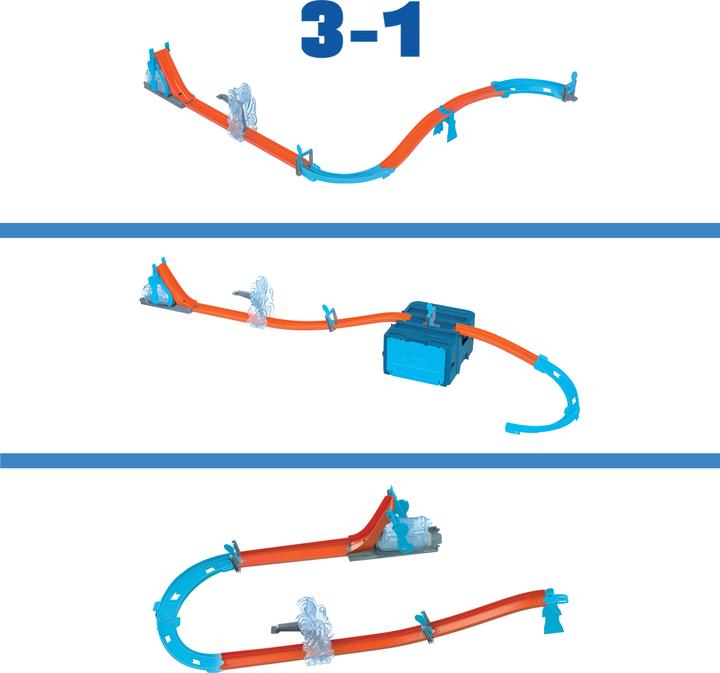 Actual product image Hot Wheels Track Builder Air Drop Launch Box