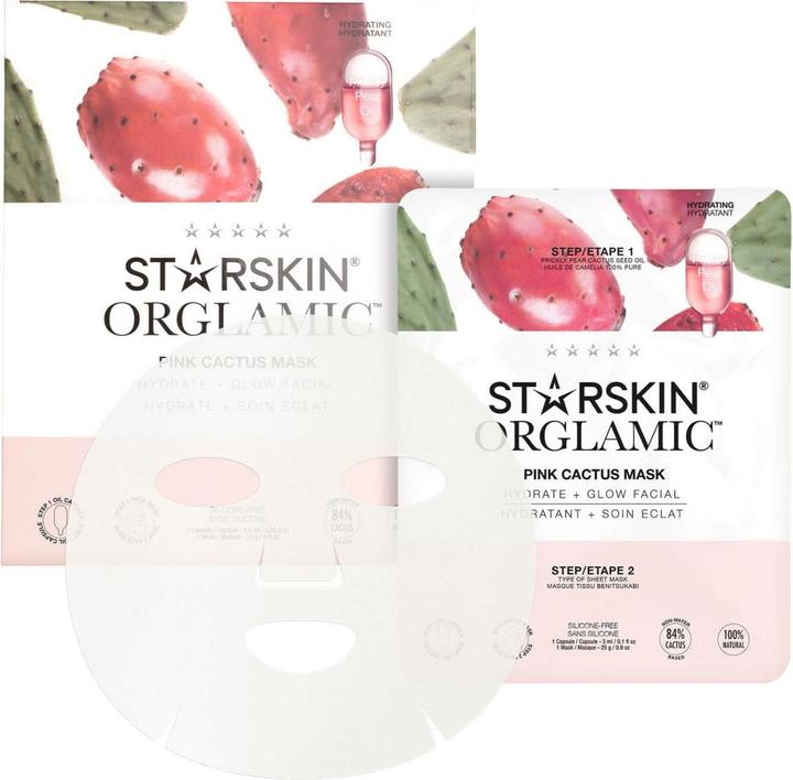 Immagine prodotto Starskin - ORGLAMIC Maschera viso idratante e luminosa al cactus rosa (1 ml)