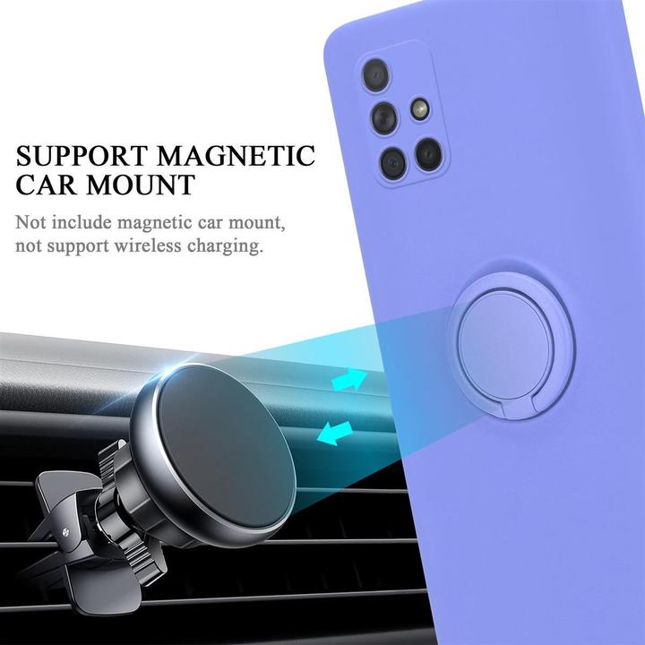 Produktbild Cadorabo TPU Liquid Ring Silicone Case Hülle (Samsung Galaxy M40s)