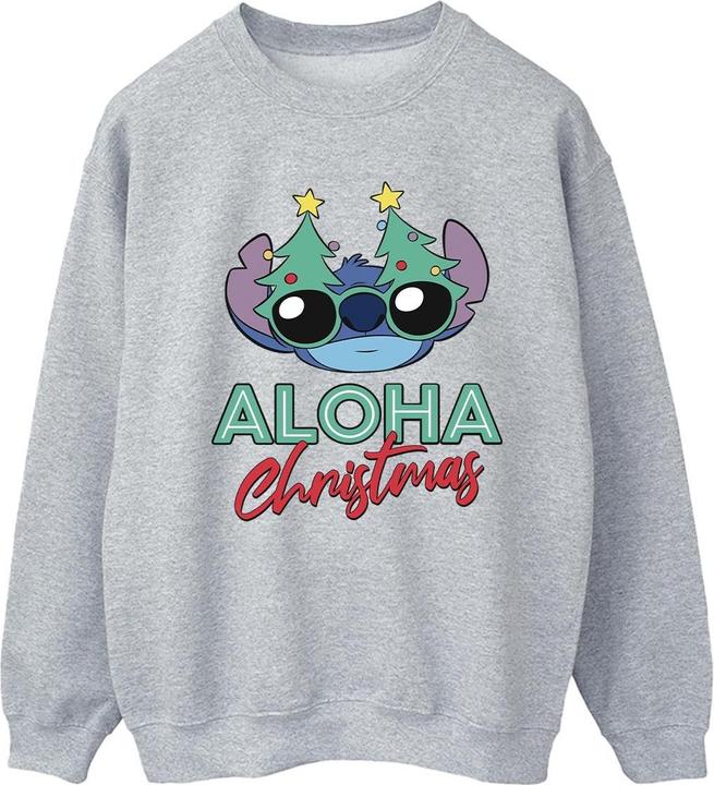 Produktbild Disney Lilo And Stitch Christmas Tree Shades Sweatshirt (XL)