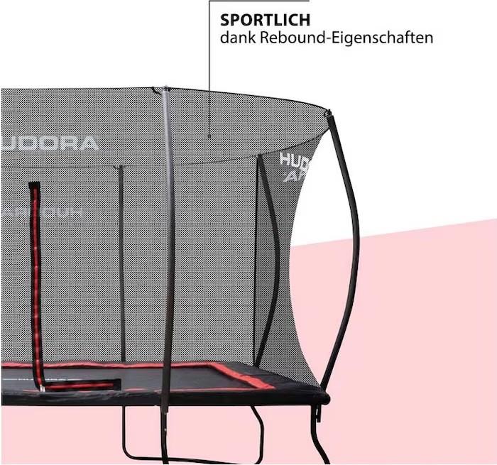 Immagine prodotto Hudora Trampolino 4square (244 cm)