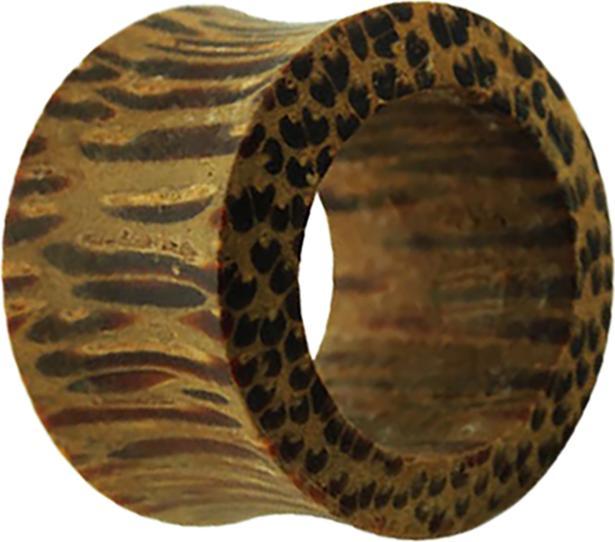Produktbild Star Piercing Flared Tunnel aus Kokosnussholz (ohne Messing, Organisch)
