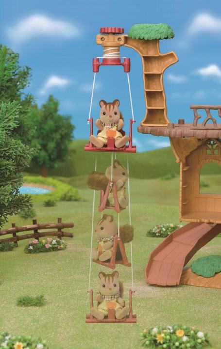 Actual product image Sylvanian Families Adventure tree house