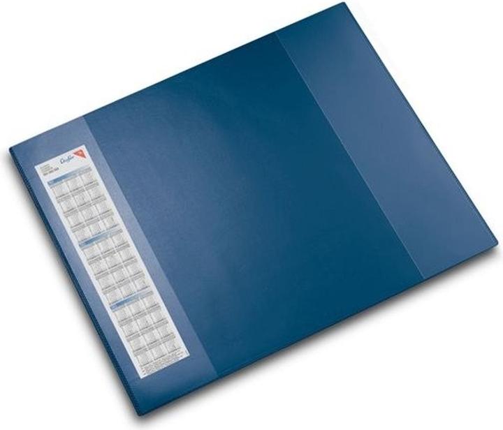 Läufer L "ufer desk pad DURELLA D2, 520 x 650 mm, blue (52 x 65 cm)
