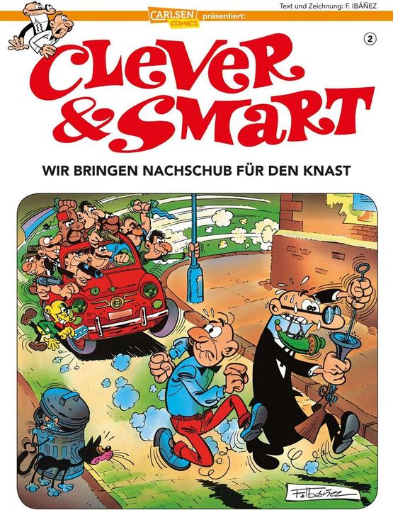 Clever und Smart 2: Clever & Smart, Band 2 (German, Francisco Ibáñez, 2018)