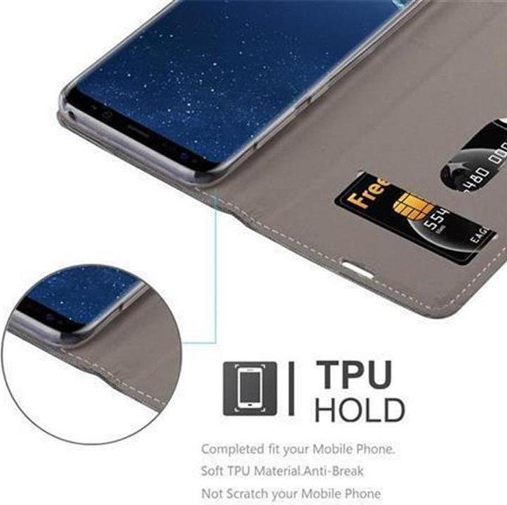 Produktbild Cadorabo Book Jeans Optik Cover (Samsung Galaxy S8)