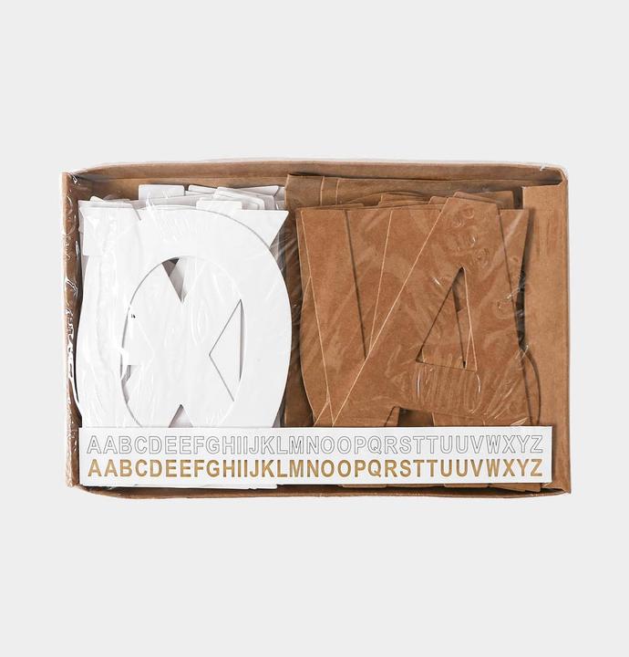 Produktbild I Am Creative Pappbuchstaben