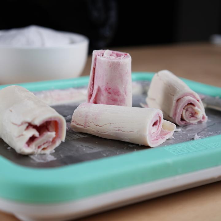 Produktbild Stoneline Ice Cream Rolls Maker, Eisplatte für Hausgemachte Eiscreme | Mint (CH-Stecker)
