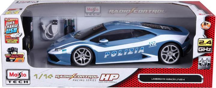 Image du produit Bburago Lamborghini Huracan Polizia Radiocomandata - 1:24