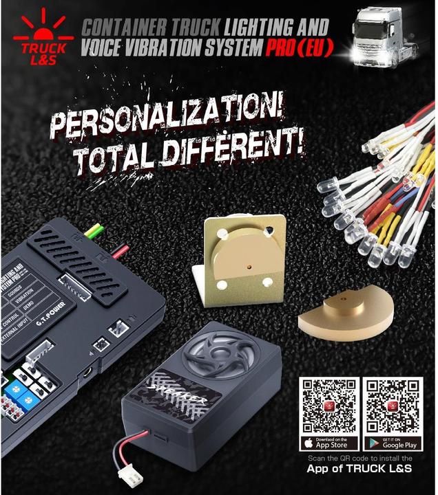 Actual product image G.T. Power Multifunction module Euro Truck Pro with ESC, light & sound