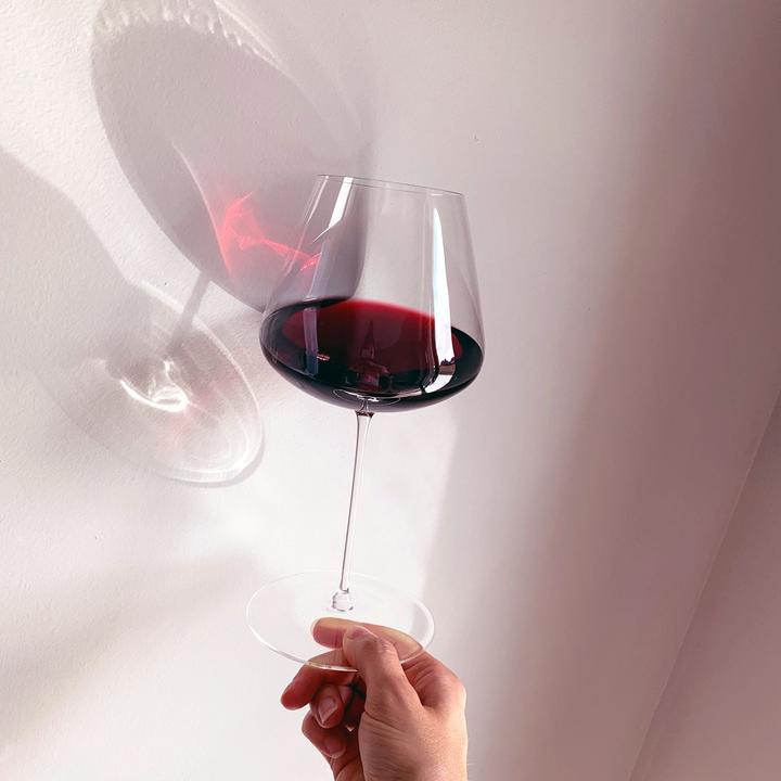 Immagine prodotto Nude Glass Stelo Zero (65 cl, 1 Occhiali, Bicchieri da vino rosso)