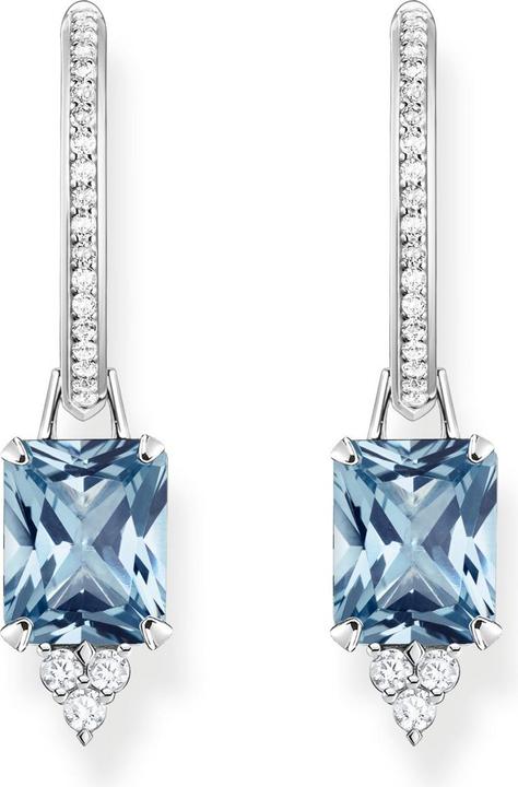 Actual product image Thomas Sabo Creoles Aqua Stone silver (925 silver)