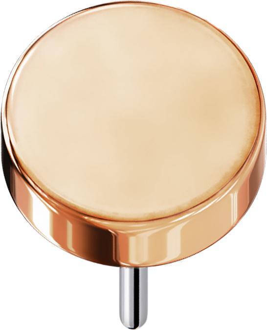 Produktbild Star Piercing Threadless Scheibe rosegold (ohne Messing, Titan G23)