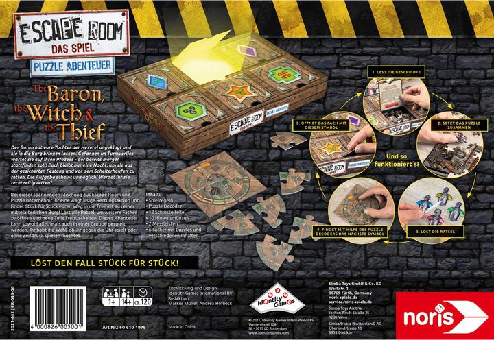Produktbild Noris Esc. R. Das Spiel Puzzle Abent. 2 606101976 (Deutsch)