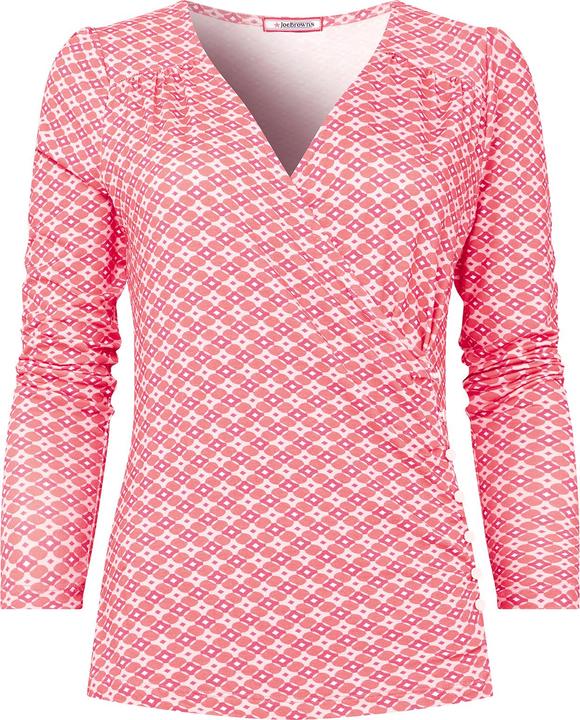 Actual product image Joe Browns Geo Print Mock Wrap Top (38)