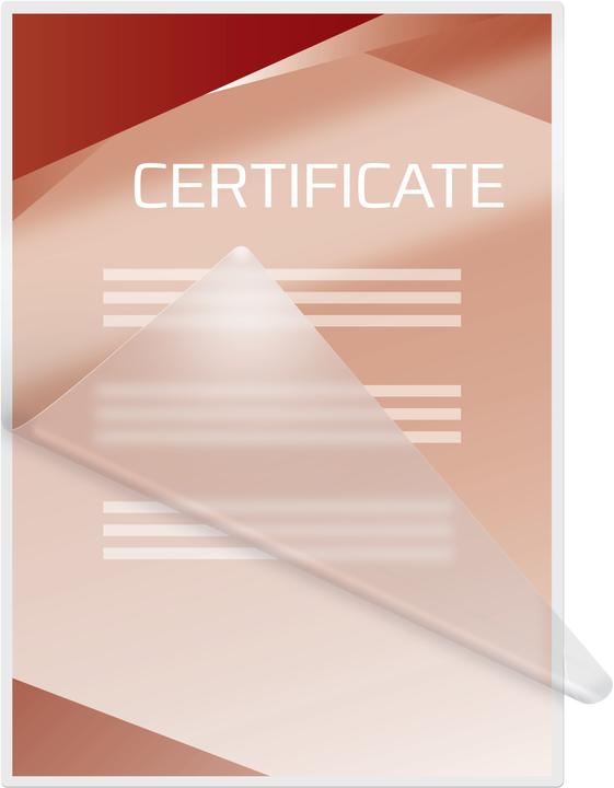 Image du produit GBC Feuille de plastification (A4, 100 pièce(s), 100 µm)