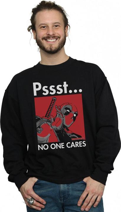 Produktbild Deadpool No One Cares Sweatshirt (XXL)