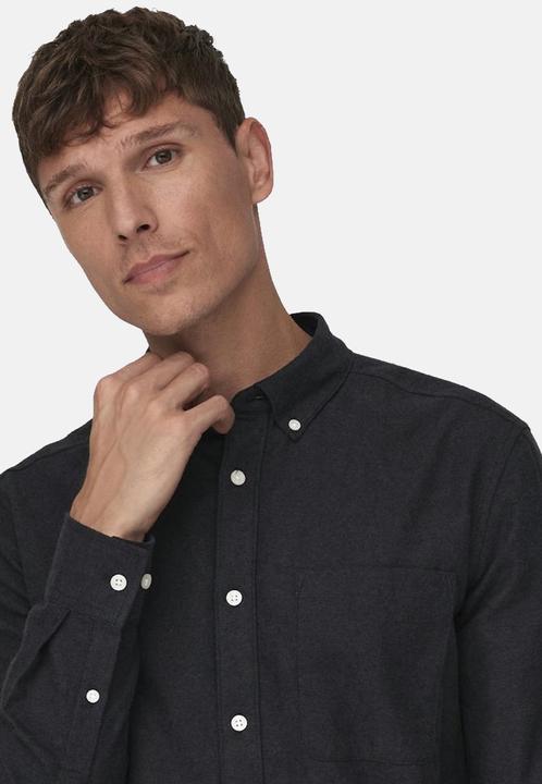 Actual product image Only & Sons Plain long sleeve shirt (XXL)