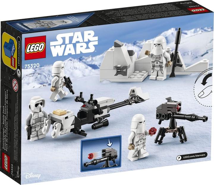 Actual product image LEGO Snowtrooper Battle Pack & AT-ST (75320, LEGO Star Wars)