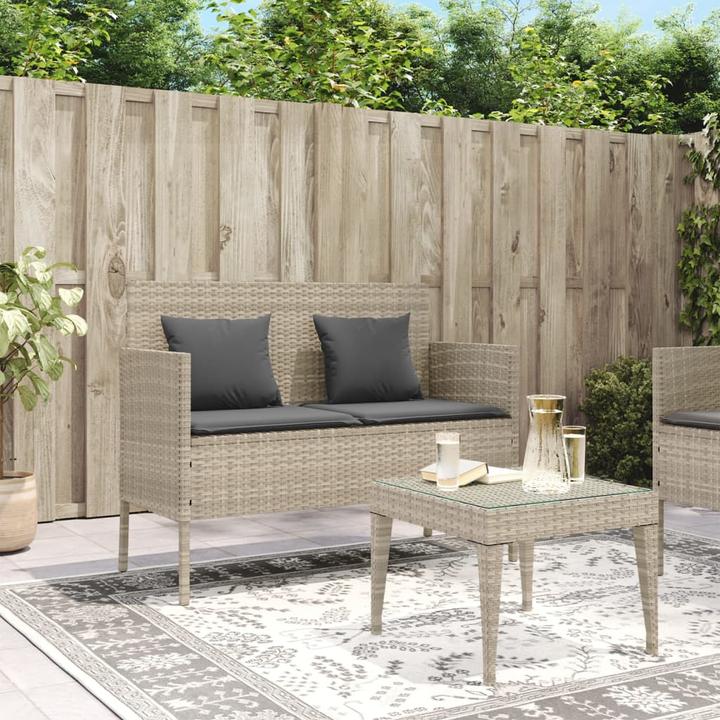 Produktbild VidaXL 10-tlg. Garten-Lounge-Set mit Kissen