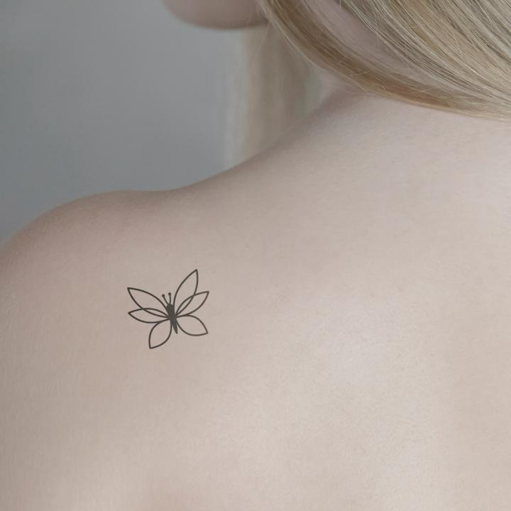 Immagine prodotto minink Tatuaggio temporaneo - Farfalla simmetrica