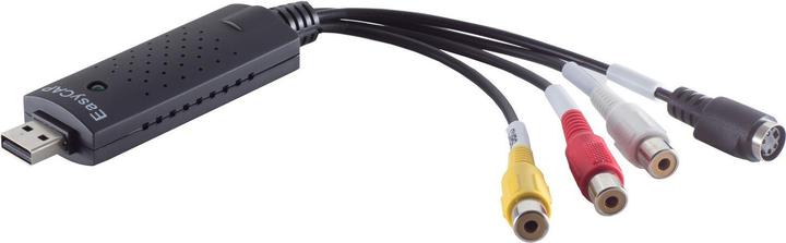 S-Impuls Carte d'acquisition audio/vidéo USB (S-Vidéo, USB 2.0, Mixte, 19 cm)