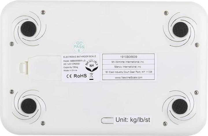 Immagine prodotto Newline NY Super-Mini-Reise-Personenwaage (150 kg)