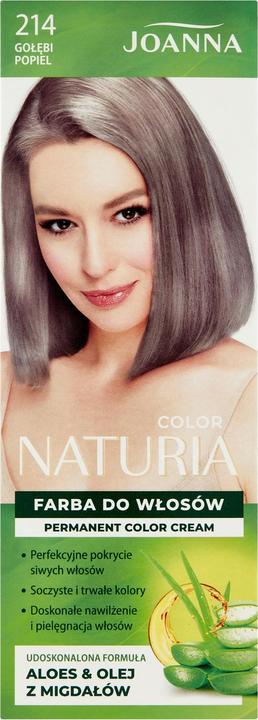 Actual product image Joanna Naturia Colour Hair Dye 214 Pigeonsh (214 Gołębi Popiel)
