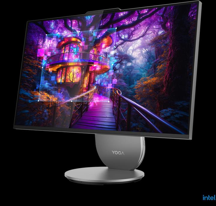 Produktbild Lenovo Yoga AIO 27IAH10 Core Ultra 9 285H 32GB/1TB SSD 27" QHD RTX4050 Win11 Pro (Intel Core Ultra 9 285H, 32 GB, 1000 GB, GeForce RTX 4050)