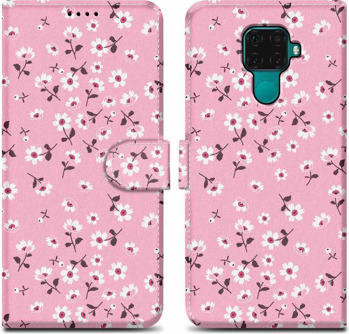 Actual product image Cadorabo Book cover with print (Mate 30 Lite)
