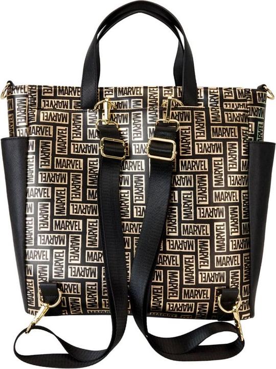 Produktbild Loungefly Marvel by Rucksack und Tragetasche Logo