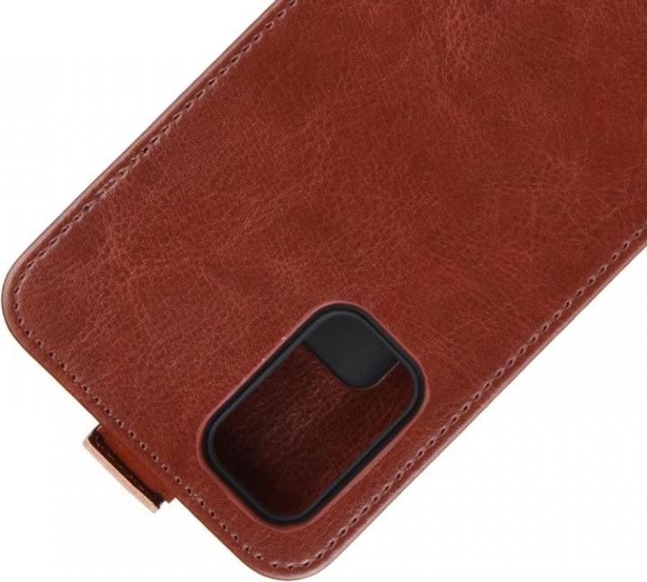 Produktbild Screenguard Samsung Galaxy S20 FE Leder Hülle aufklappbar nach unten (Samsung Galaxy S20 FE)