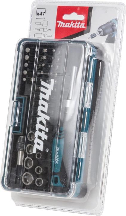 Produktbild Makita Ratschen und Bit-Set (Innensechsrund TX M10, Innensechsrund TX M15, Innensechsrund TX M20, Innensechsrund TX M30, Kreuz Phillips PH M1, Kreuz Phillips PH M2, Kreuz Pozidriv PZ M1, Kreuz Pozidriv PZ M2, Kreuz Phillips PH M3, Innensechsrund TX M40)
