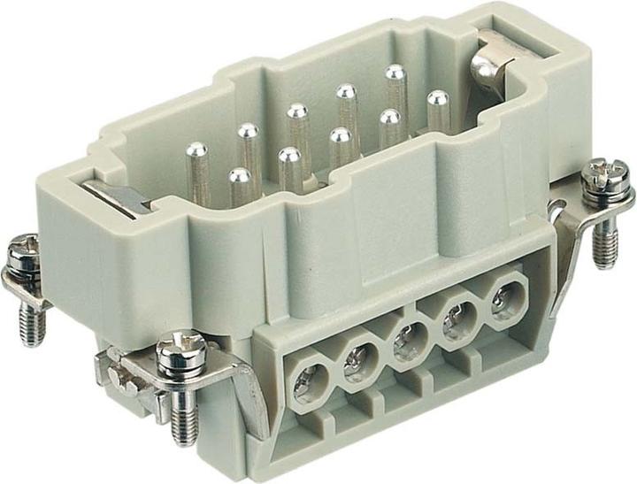 Actual product image Harting HAN E connector, insert type 10handle connector screw terminal max 2,5mm2, 16A10 pole