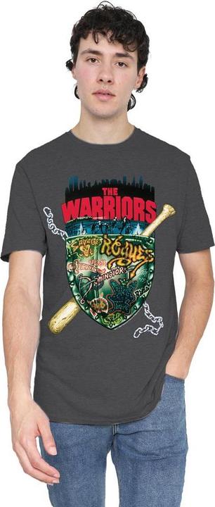 Actual product image Warriors Unisex Adult Shield T-Shirt (XXL)
