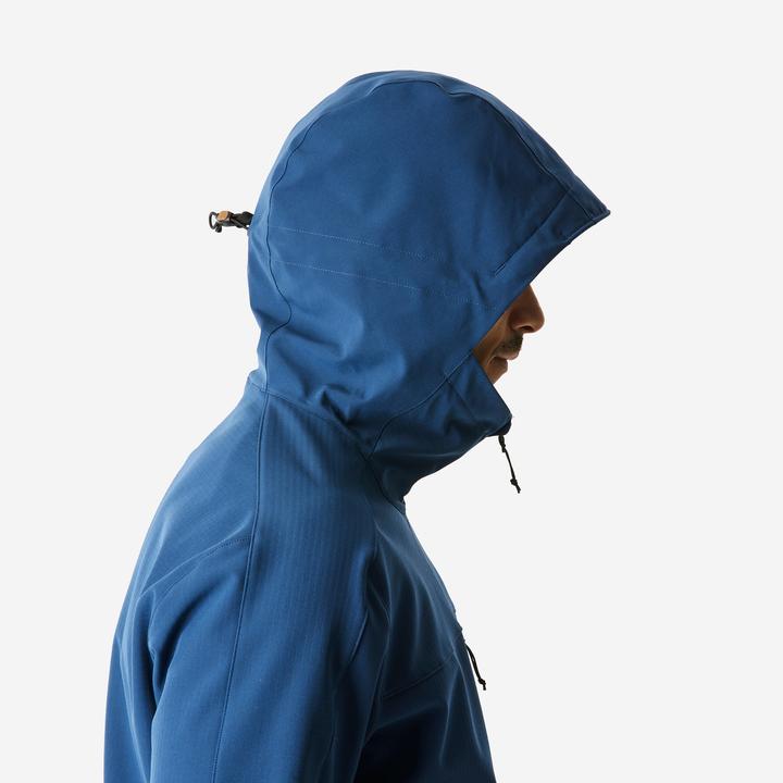 Actual product image Forclaz Men's softshell jacket - MT500 Windwarm blue (M)