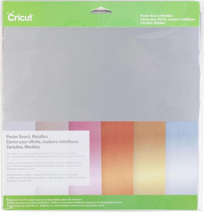Produktbild Cricut Bastelpapier Poster Board (72.60 g/m², 6 x)