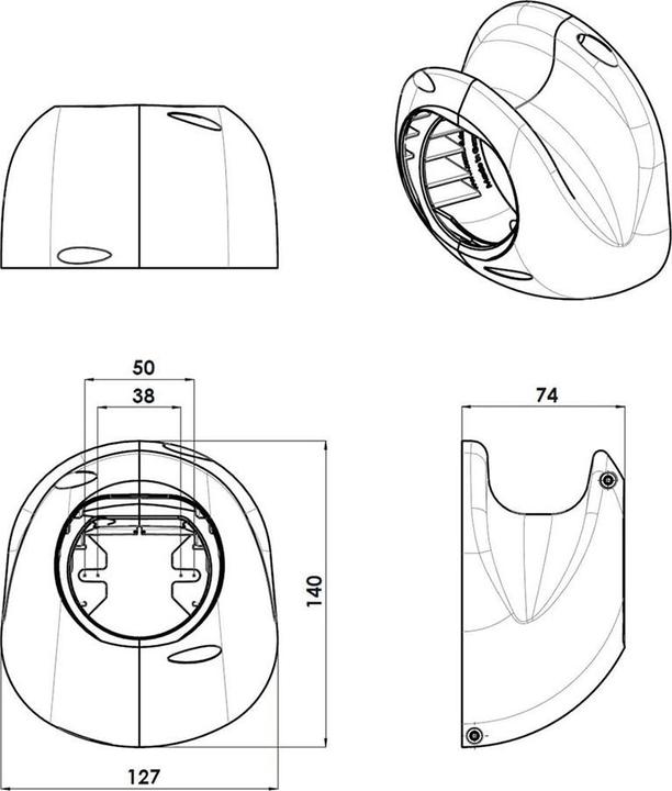 Actual product image Go-E Cable holder