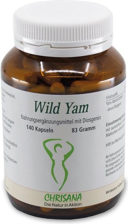Chrisana Wild Yam Extrakt Kapsel (140 Stück, Kapseln, 222 g)