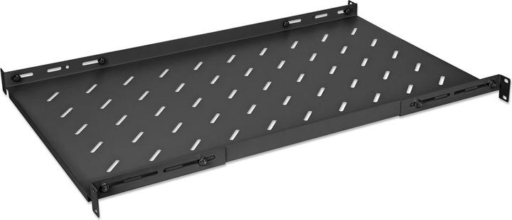 Intellinet Scaffale da 19" a binari variabili con profondità di 750 mm, nero