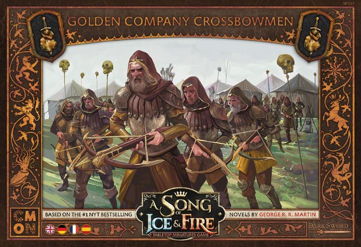 Produktbild Cmon CMND0239 - A Song of Ice & Fire: Golden Company Crossbowmen (DE-Erweiterung) (Deutsch, Französisch, Italienisch, Englisch)