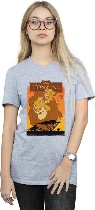 Image du produit Disney - T-shirt THE LION KING SIMBA AND MUFASA - Femme (L)
