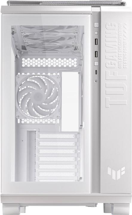 Produktbild ASUS Case TUF GT502 PLUS TG Gaming White (mATX, Mini-ITX, ATX)