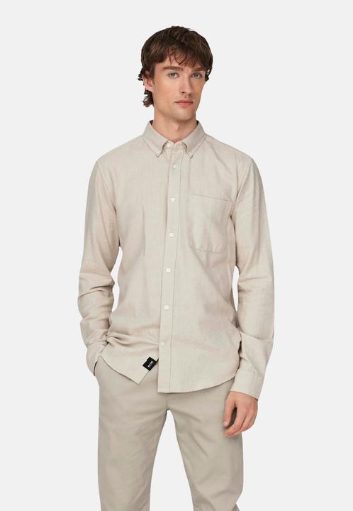 Actual product image Only & Sons Plain long sleeve shirt (XXL)