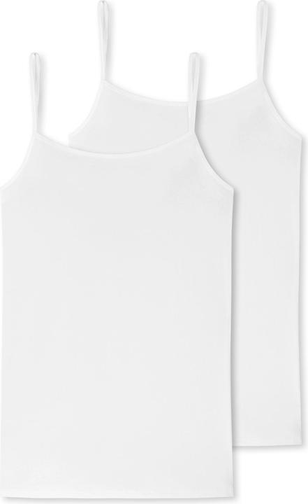 Produktbild Schiesser 2er Pack 95/5 Organic Cotton Spaghetti-Top (34)