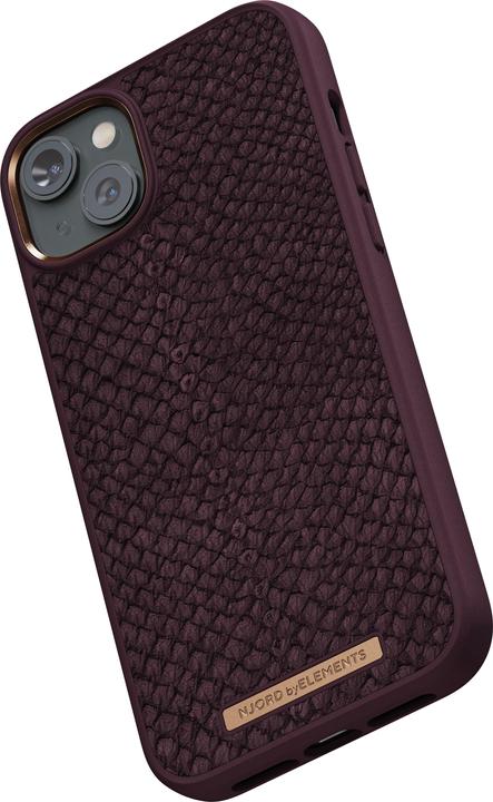 Actual product image Njord Salm.Leather Magsafe Case (Apple iPhone 14 Plus)