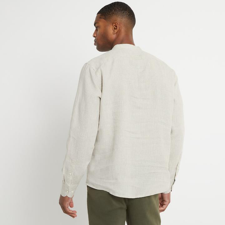 Actual product image La Redoute Collections Stand-up collar shirt (M)
